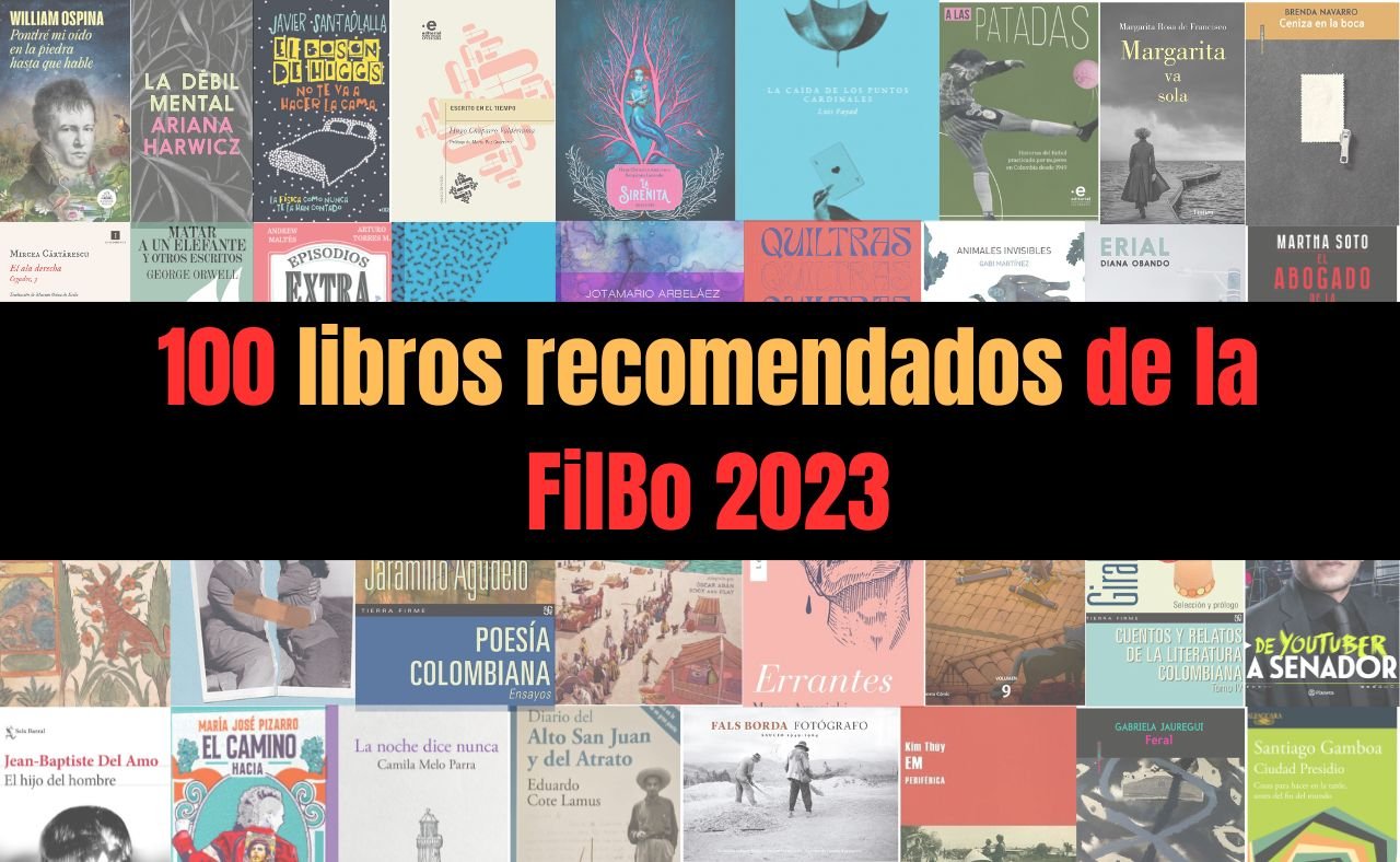 100 libros recomendados para leer en la FilBo 2023